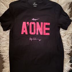 Original New Nike A'ja Wilson A’One WNBA  T-Shirt Las Vegas Aces  Men Size M . I Have 2 T-shirts If You Need More Than 1