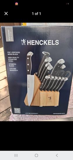 Henckels knife set