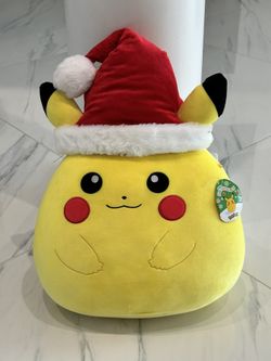 2023 Christmas Exclusive Santa Hat Pikachu Squishmellow