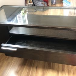 unique wood coffee table