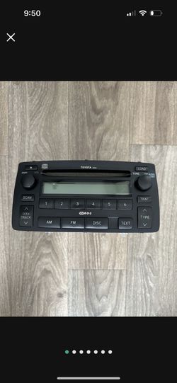 OEM TOYOTA 6-disc CD player For 2003-08 Corolla