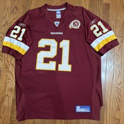 2007 Authentic Sean Taylor Washington Redskins  Commanders Reebok Jersey Size 52