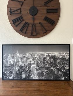 Gotham City Skyline Framed Wall Art