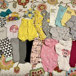 0-6m Baby Girl Clothes & Accessories