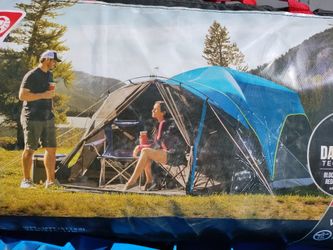 Camping Tent 6 Person Screen Porch Sun Blocking Coleman Carlsbad Carpa