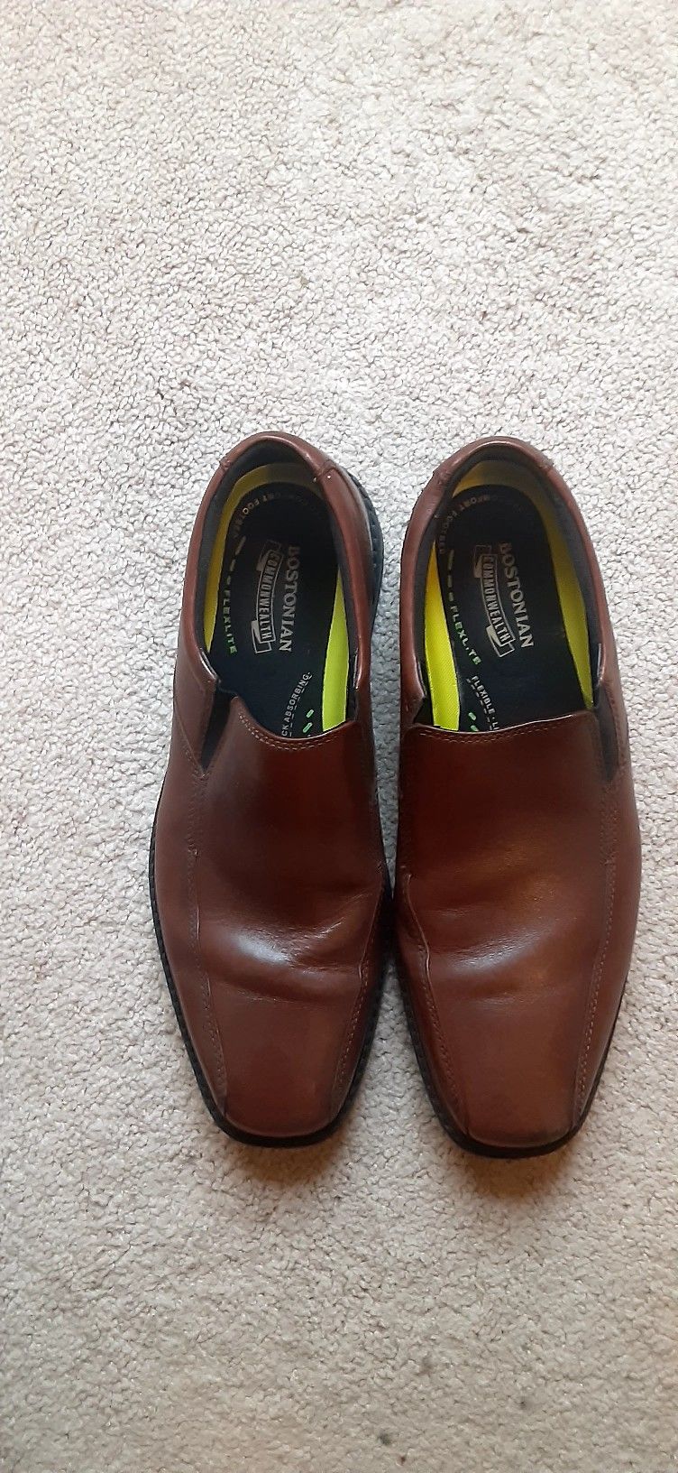 Mens Bostonian Brown Shoes Size 9