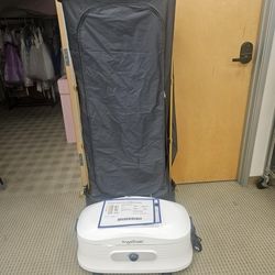 Portable Clothes Dryer and Steamer Cabinet – Foldable Garment Drying Closet – Home Laundry Wardrobe Dryer