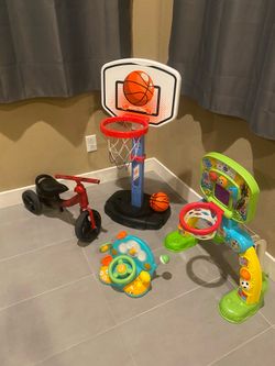 KID TOYS BASKETBALL COURT BIKE
