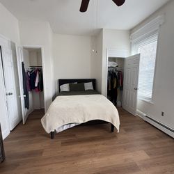 Queen Bed - Mattress and Headboard