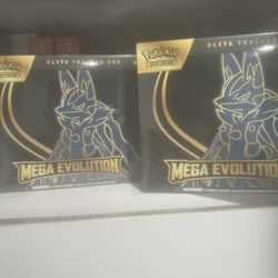 Pokemon Mega Evolution Lucario ETB X2