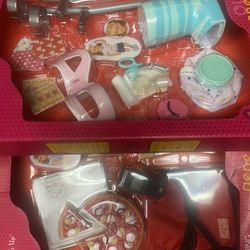 2-NWB Martha doll accessories set /Recovery Ready set & Order’s Up accessory set