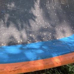 14ft Trampoline W/Safety Net - All Parts Included! Priced To Sell FAST! 