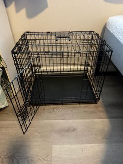 MidWest iCrate 24 Inch Double Door Dog Crate, Never Used