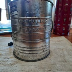 Bromwells Measuring Sifter Vintage