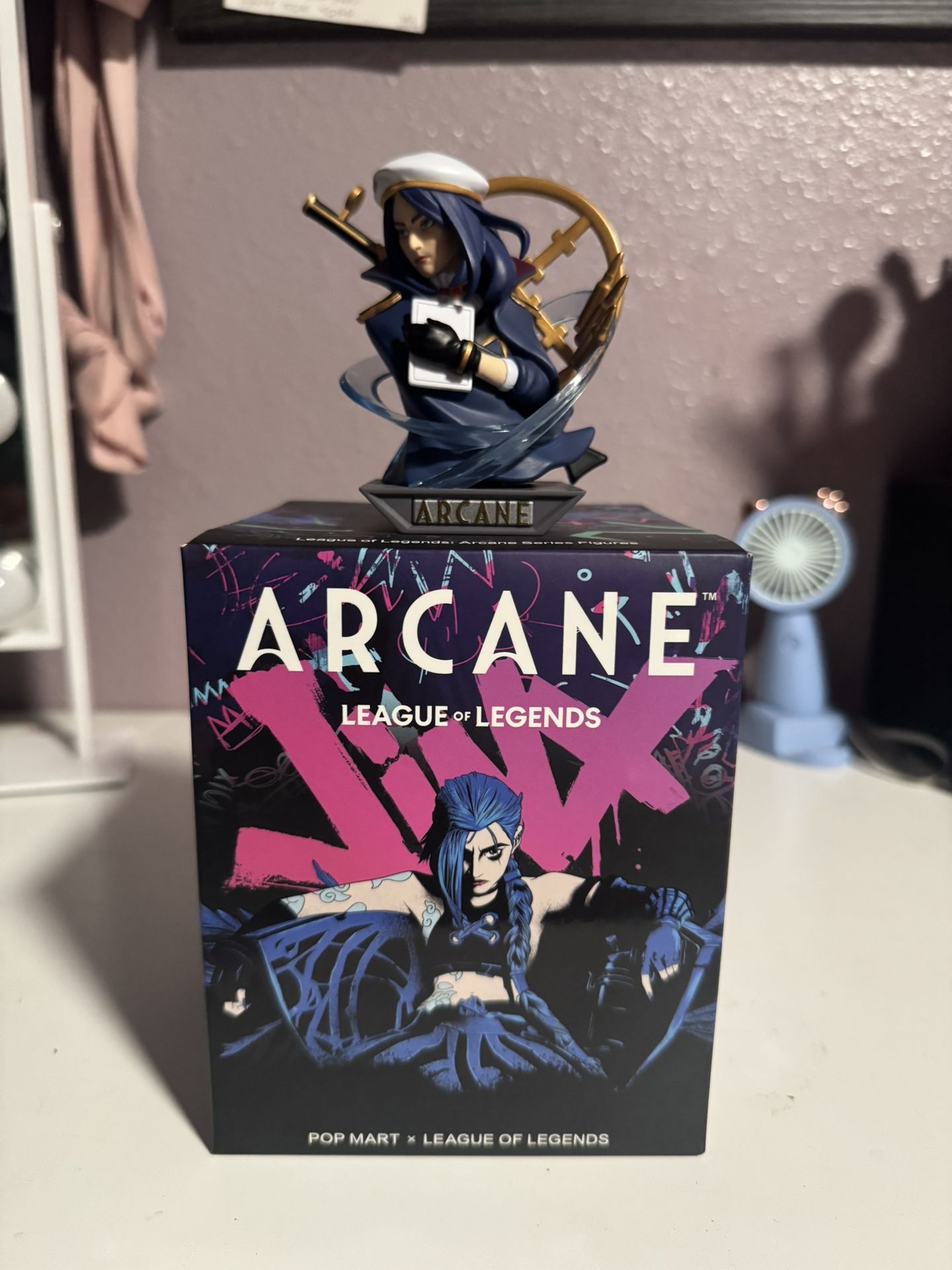 Caitlyn - Authentic POP MART Arcane League Legends Mini Figure Cute Toy Gift