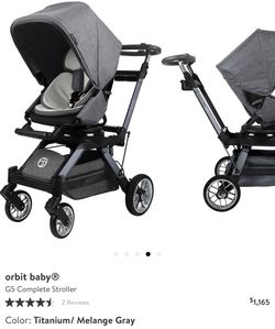Orbit Baby Stroller Car seat And Skateboard