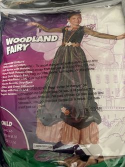 Woodland Fairy Girls Halloween Costume