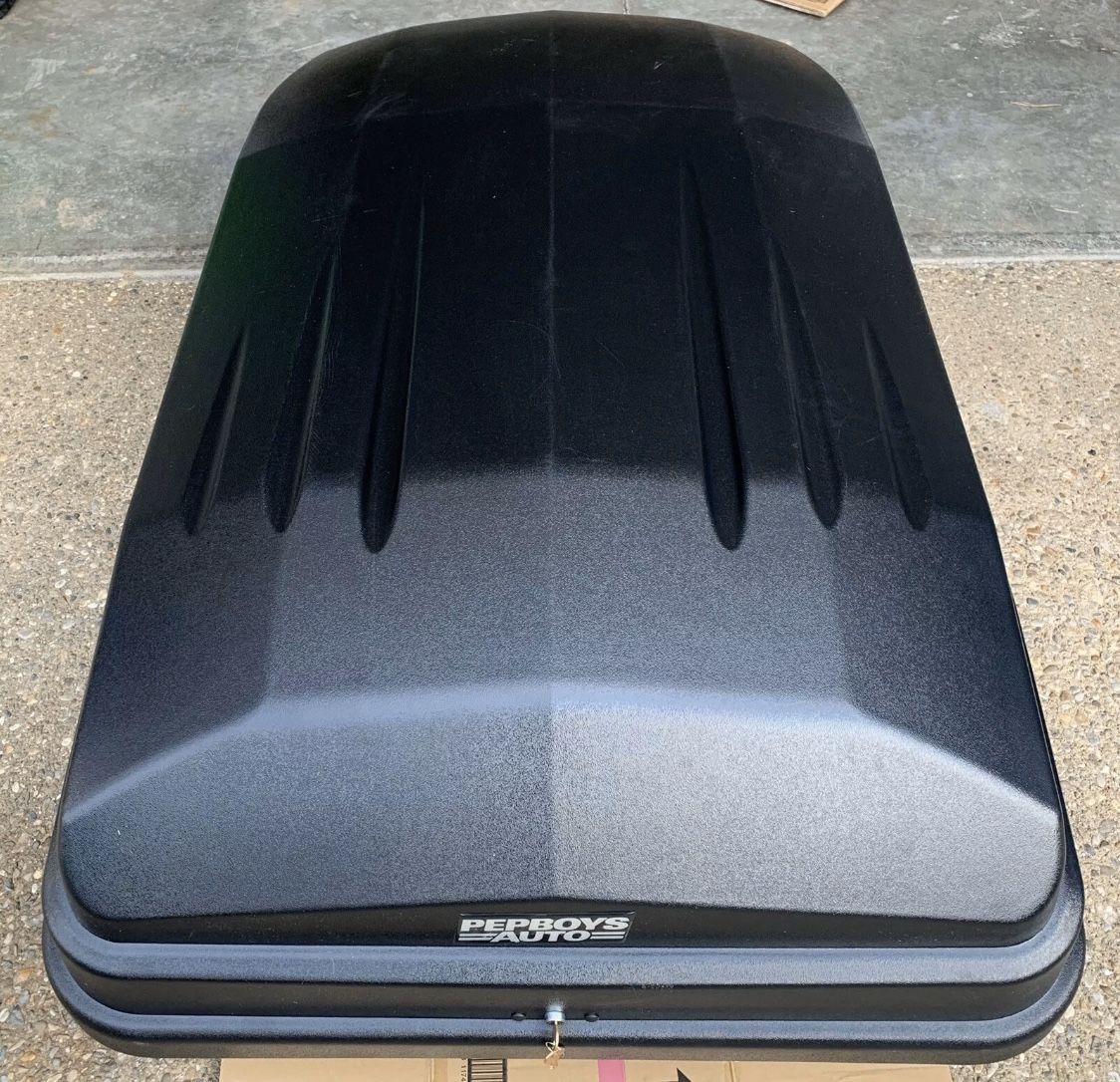 Pep Boys Voyager Roof Top Cargo Carrier, 18 Cubic Feet New
