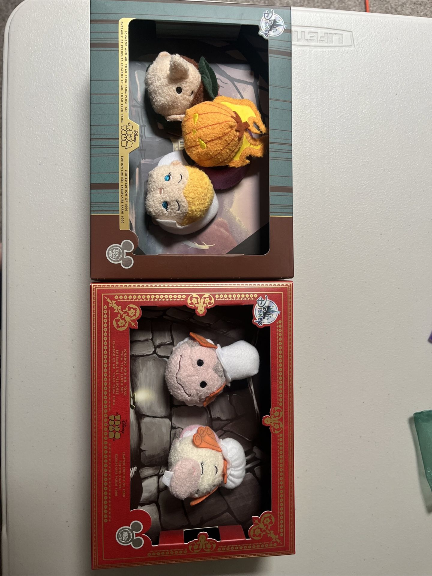 Mr Toad Ichabod D23 Tsum Tsum Set Limited Edition