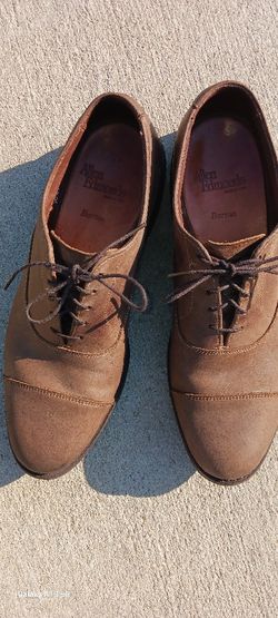 Allen Edmonds Barton Nubuck Cap Size 8 Men's Used Shoes 