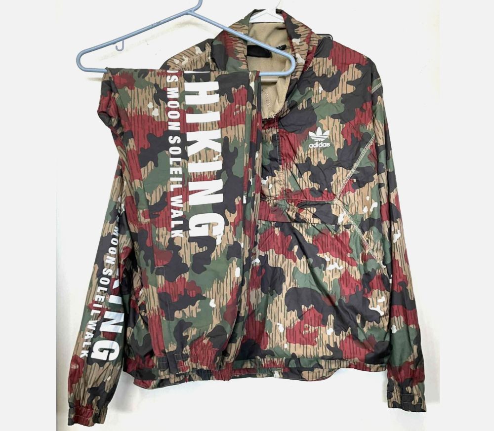Adidas Pharrell Williams Pullover Hiking Clouds Moon Camo Sweatshirt And Pants M
