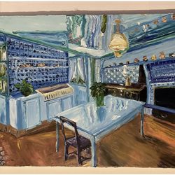 Claude Monet Kitchen 
