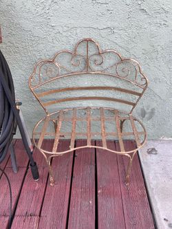 Small decorative bench