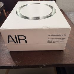 Ultra human Ring Air Size 9 Silver