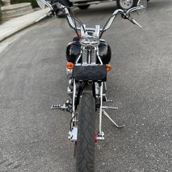 Chopper Motor Cycle (not A Harley Davidson)