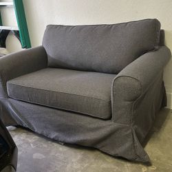 Beautiful Pottery, Barn Chair And A Half With Rollout Single Bed