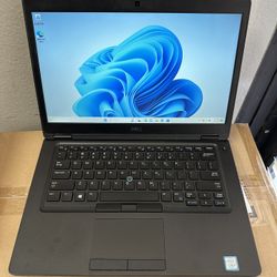 Dell Latitude 5491 14" Windows 11 PRO Laptop i5-8400h 8GB 256GB SSD Webcam HDMI Laptop