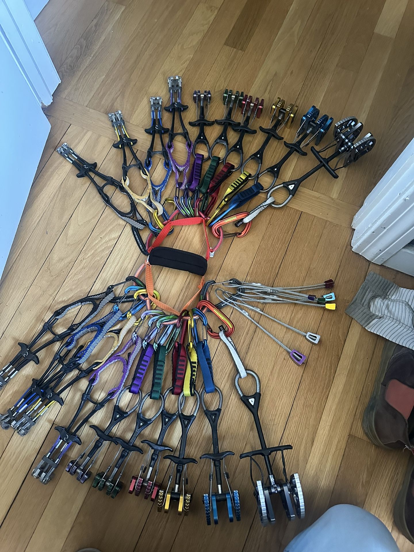 Rock Climbing Rack