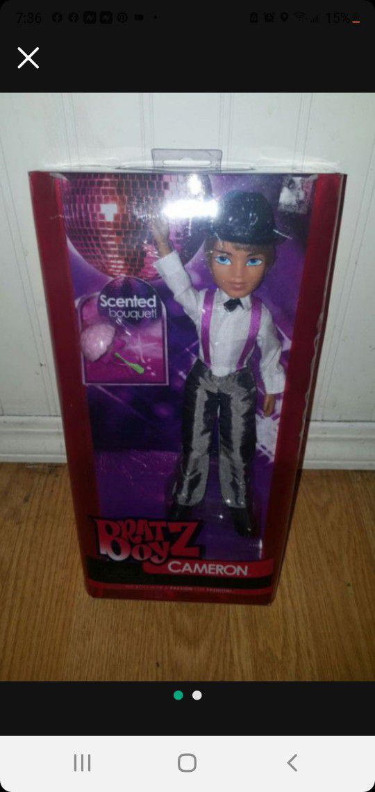 Bratz Boys Cameron doll...collectors item...Brand new!