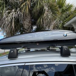 BMW Roof Rack Base Support System and BMW 320 Liter Roof Box