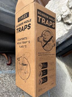 Scissor Mole Traps