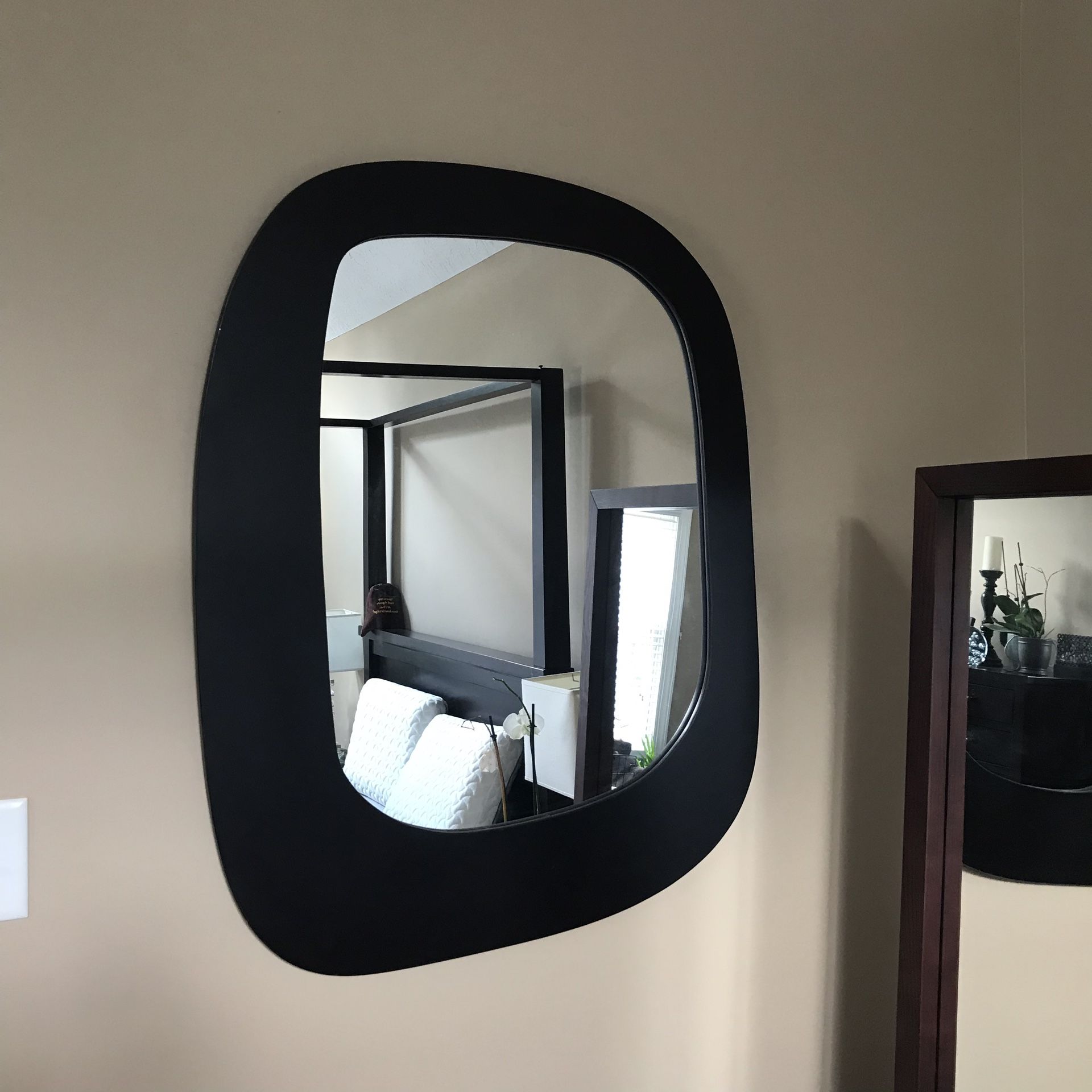 Retro Style Wall Mirror