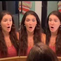 2 Vintage Vanity Mirrors - Till City Chair Co. $60 Obo