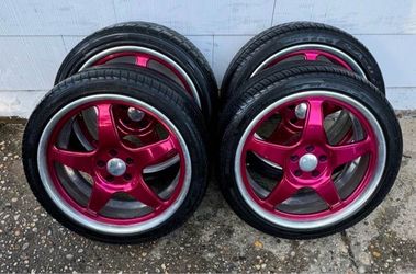 18 inch Rims and Tires 5x100