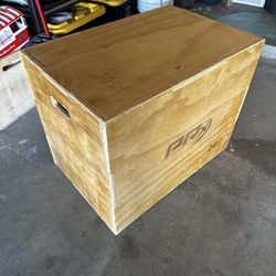 Plyo box gym equipment