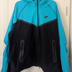 Nike Tech Woven Jacket Windrunner Full Zip Dusty Cactus Men's Size Medium HM7151-345