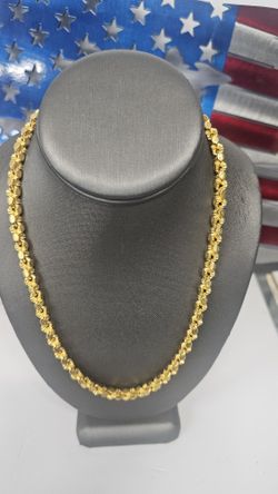 24k 20inch 6.2mm 151 Grams (CASH ONLY)