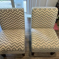 Accent Chairs, 2 For $70