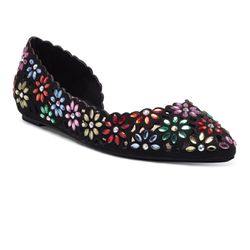 New Floral Mabley Flats Size 7M