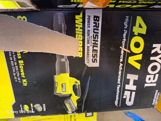 Ryobi 40V HP Brushless Cordless Blower Kit