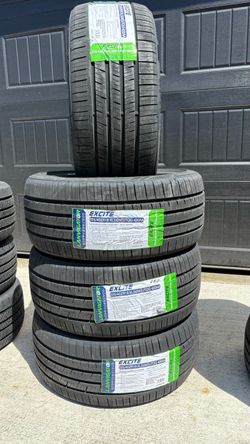 Set 4 BRAND NEW TIRES 225/40r18.