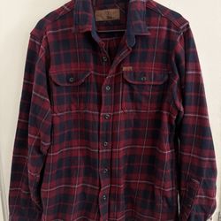 Orvis Heavyweight Flannel Shirt Medium