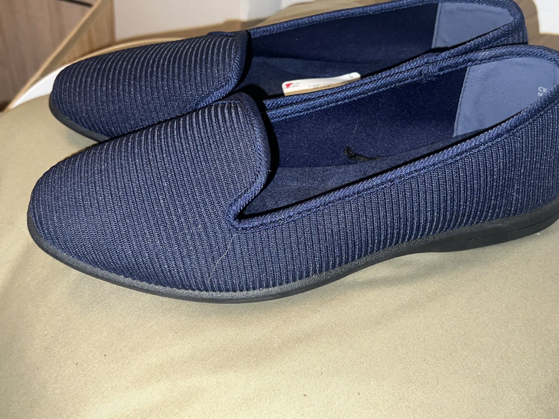 CL Laundry Navy Blue flats
