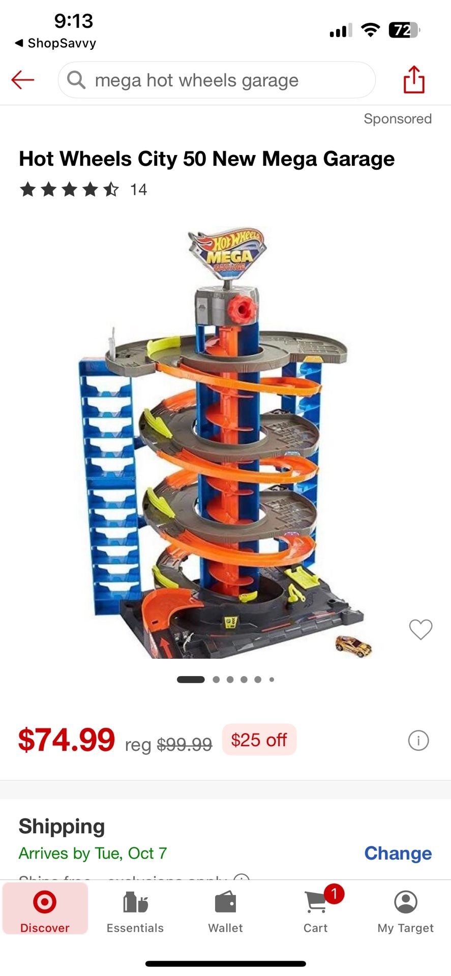Hot Wheels Mega Garage