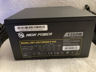 High Power 1300w Modular Power Supply PSU - A Tier
