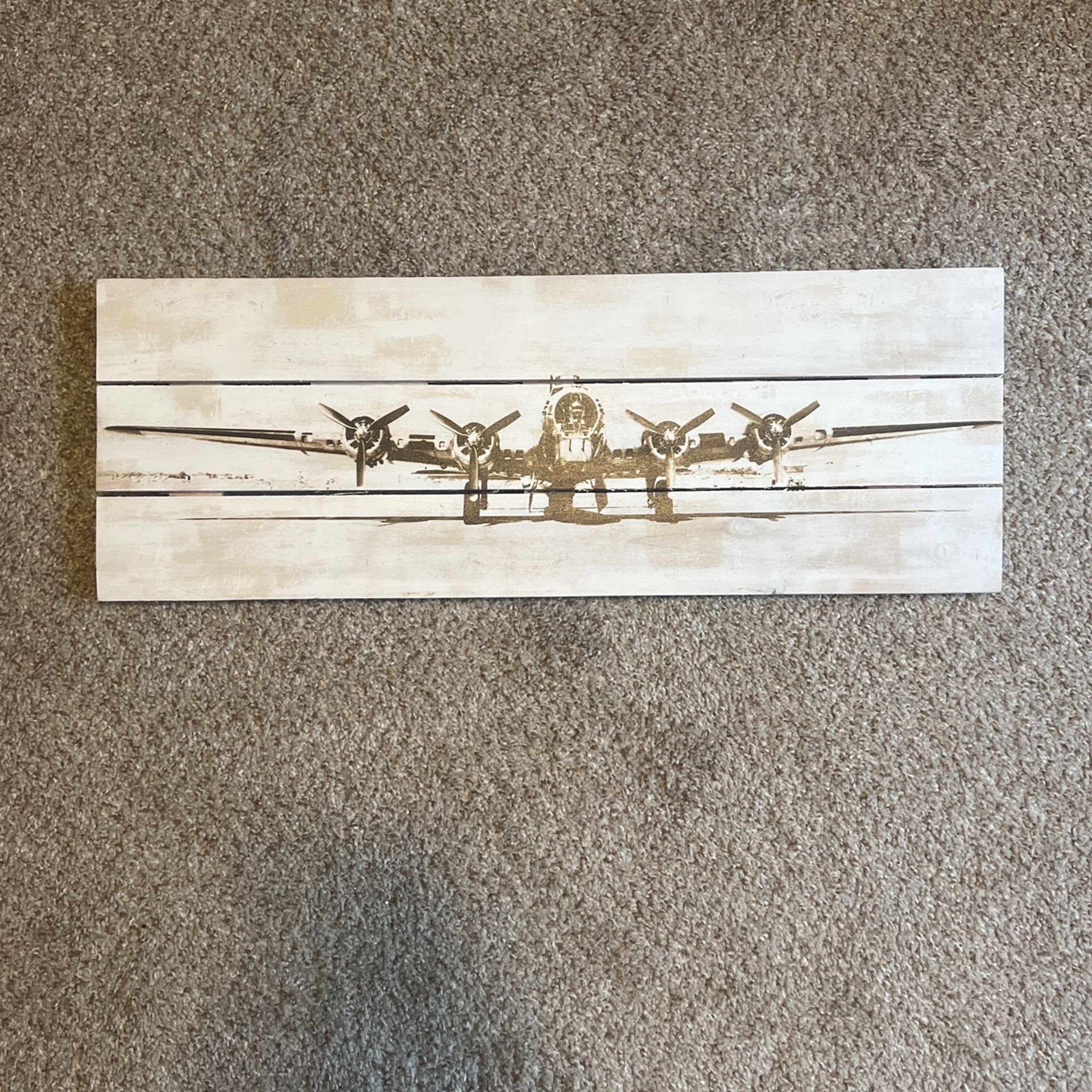 B-17 Wood Wall Art